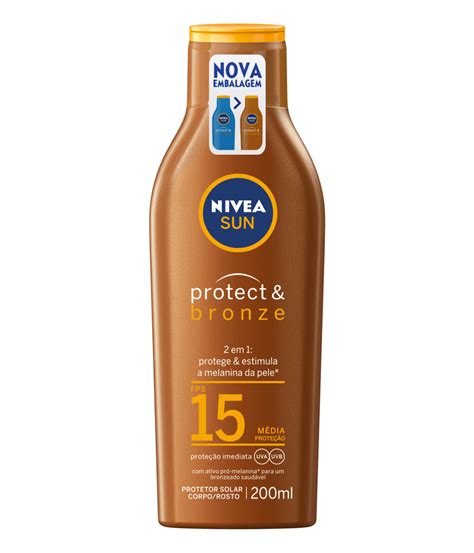 nivea latte solare protect bronze|nivea sun protect bronze.